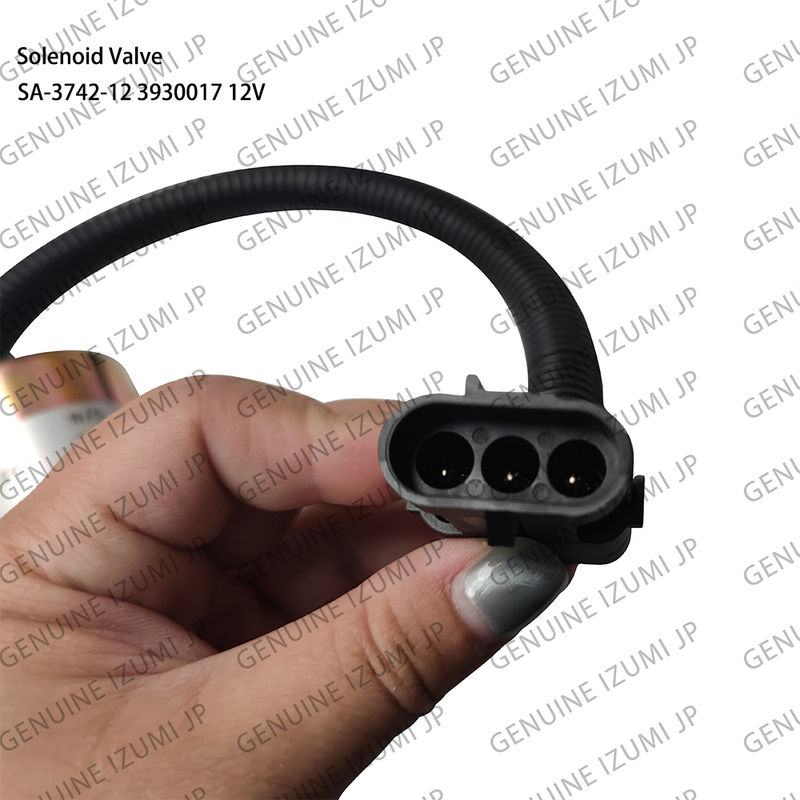 SA-3742-12 3932017 Βαλβίδα Σωληνοειδούς Διακοπής 12V Για Ανταλλακτικά Κινητήρα Diesel