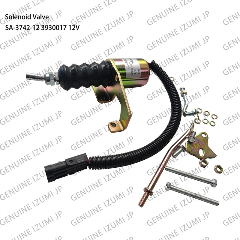 SA-3742-12 3932017 Βαλβίδα Σωληνοειδούς Διακοπής 12V Για Ανταλλακτικά Κινητήρα Diesel