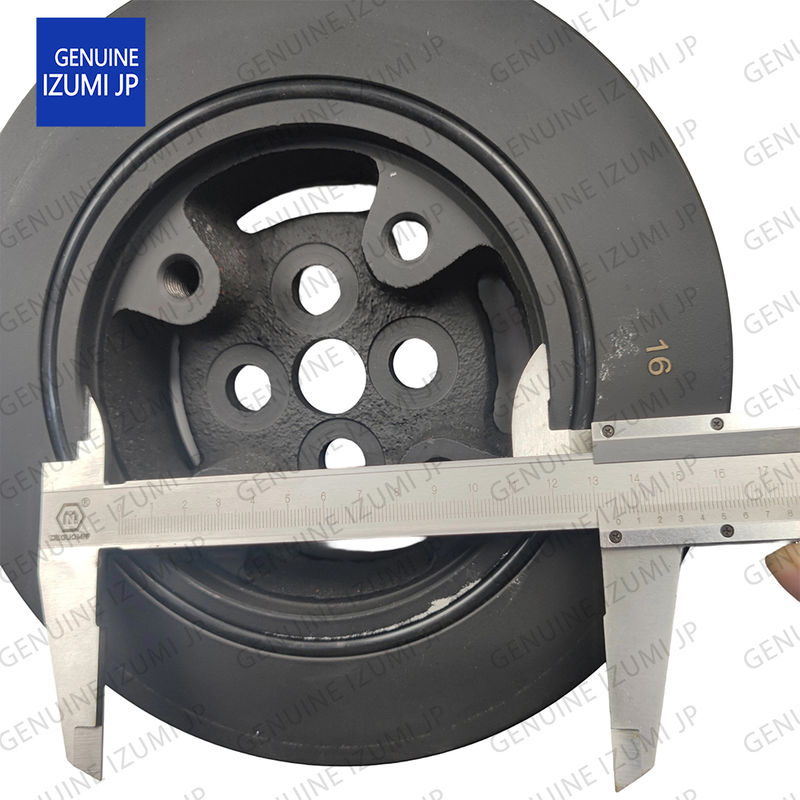 HD-2094 PC300-7 Τροχαλία Στροφαλοφόρου Άξονα Εξωτερική Διάμετρος 228mm Για Ανταλλακτικά Κινητήρα Εκσκαφέα Komatsu