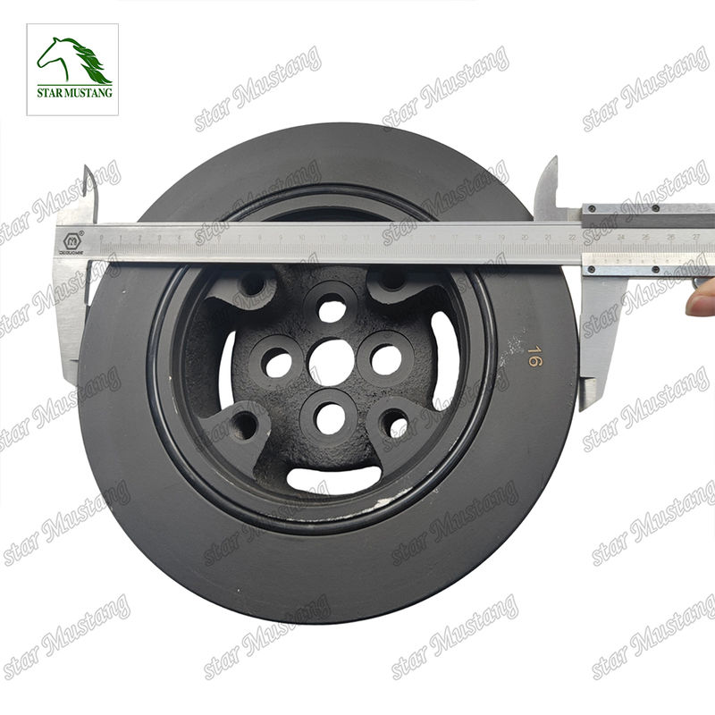 HD-2094 PC300-7 Τροχαλία Στροφαλοφόρου Άξονα Εξωτερική Διάμετρος 228mm Για Ανταλλακτικά Κινητήρα Εκσκαφέα Komatsu