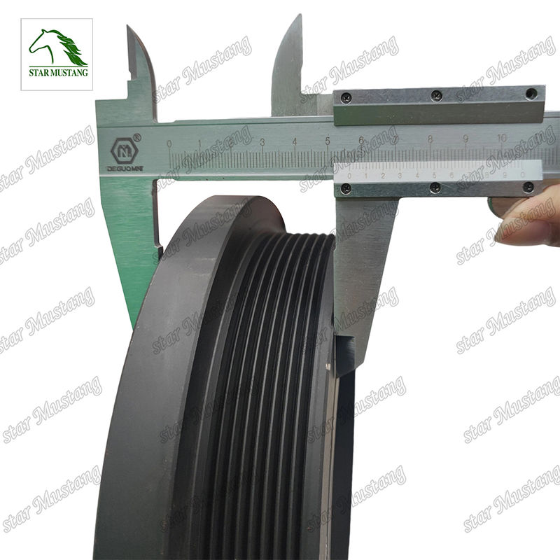 HD-2094 PC300-7 Τροχαλία Στροφαλοφόρου Άξονα Εξωτερική Διάμετρος 228mm Για Ανταλλακτικά Κινητήρα Εκσκαφέα Komatsu