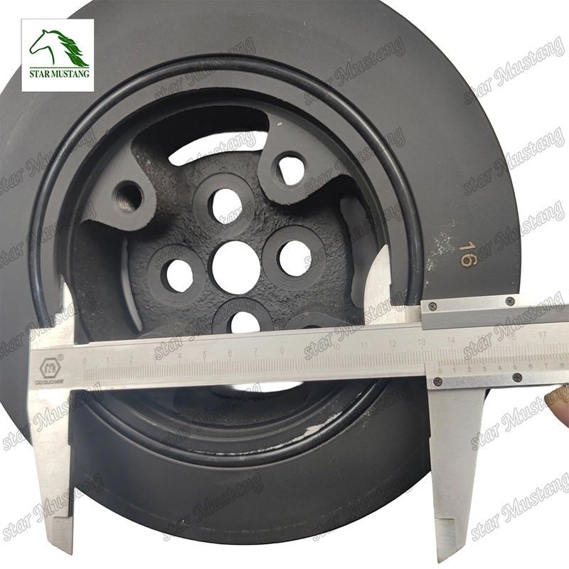 HD-2094 PC300-7 Τροχαλία Στροφαλοφόρου Άξονα Εξωτερική Διάμετρος 228mm Για Ανταλλακτικά Κινητήρα Εκσκαφέα Komatsu